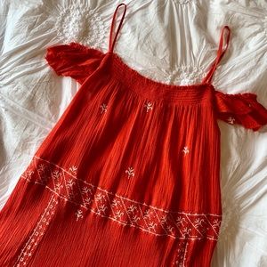 free people slip dress 🍒